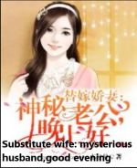 Substitute Wife: Mysterious Husband, Good Evening
